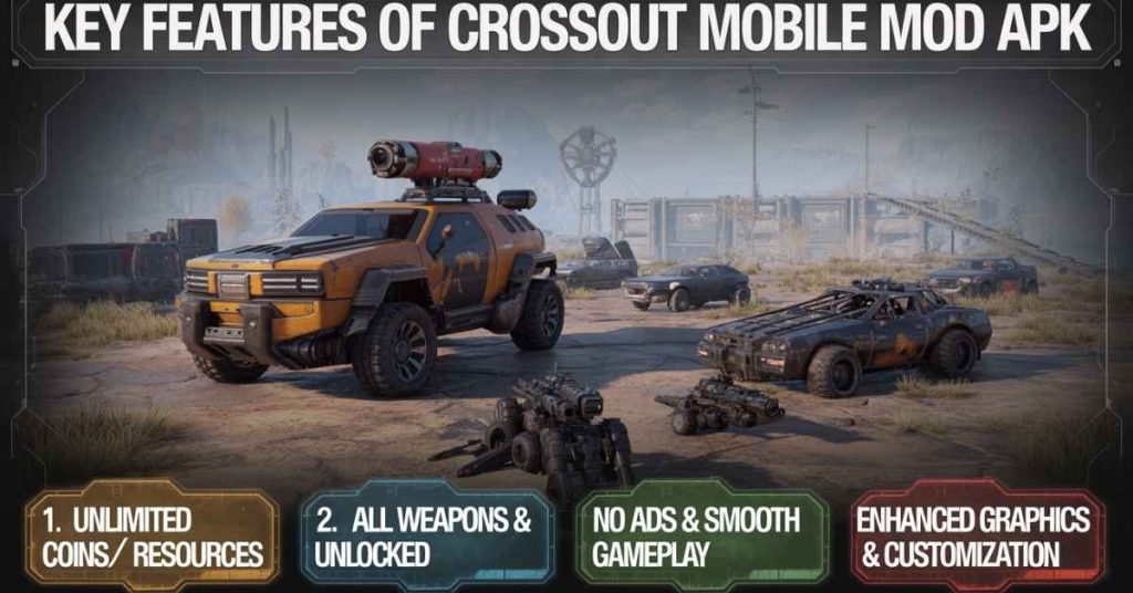 Key Features of Crossout Mobile Mod APK Explained